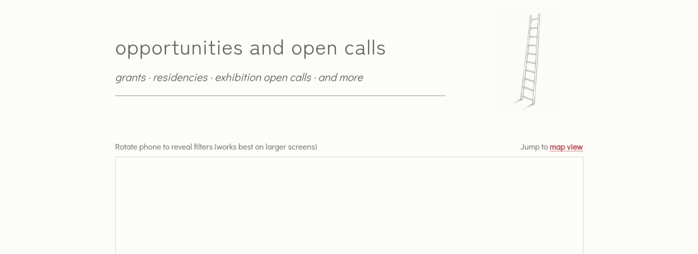 Boon — artist opportunities and open calls platform